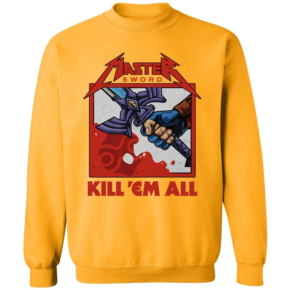 Classic Unisex Sweatshirt - EHMWB68A - Gold - 11