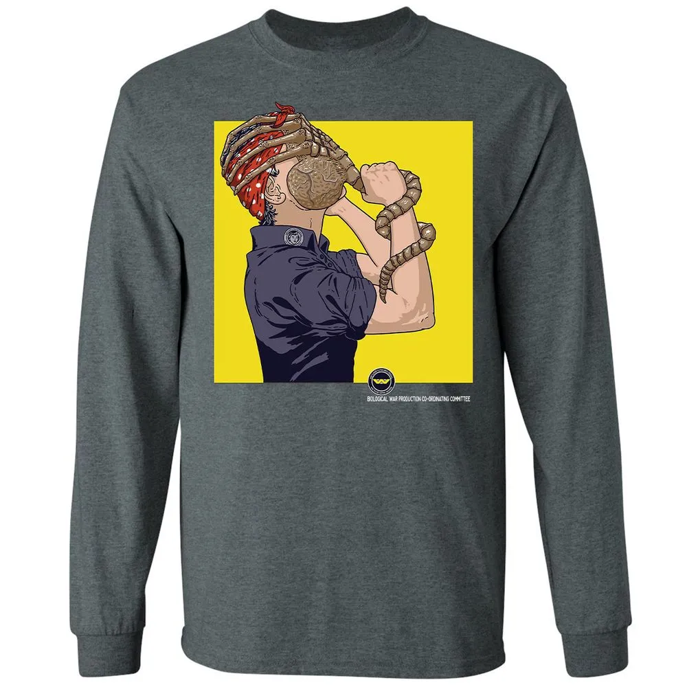 Long Sleeve T-Shirt - XFJ5VGWD - Dark Heather - 15