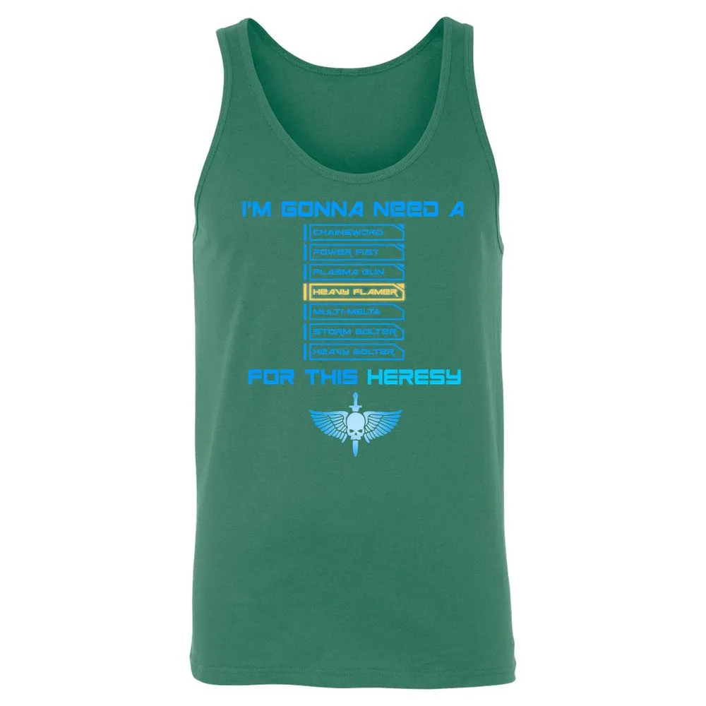 Unisex Jersey Tank - PQJE39VE - Kelly - 9