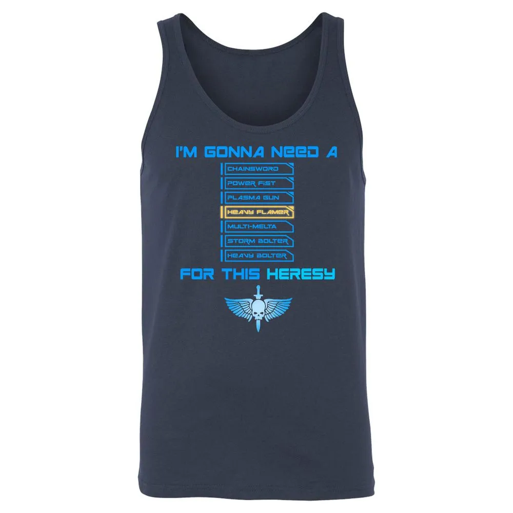 Unisex Jersey Tank - PQJE39VE - Navy - 2