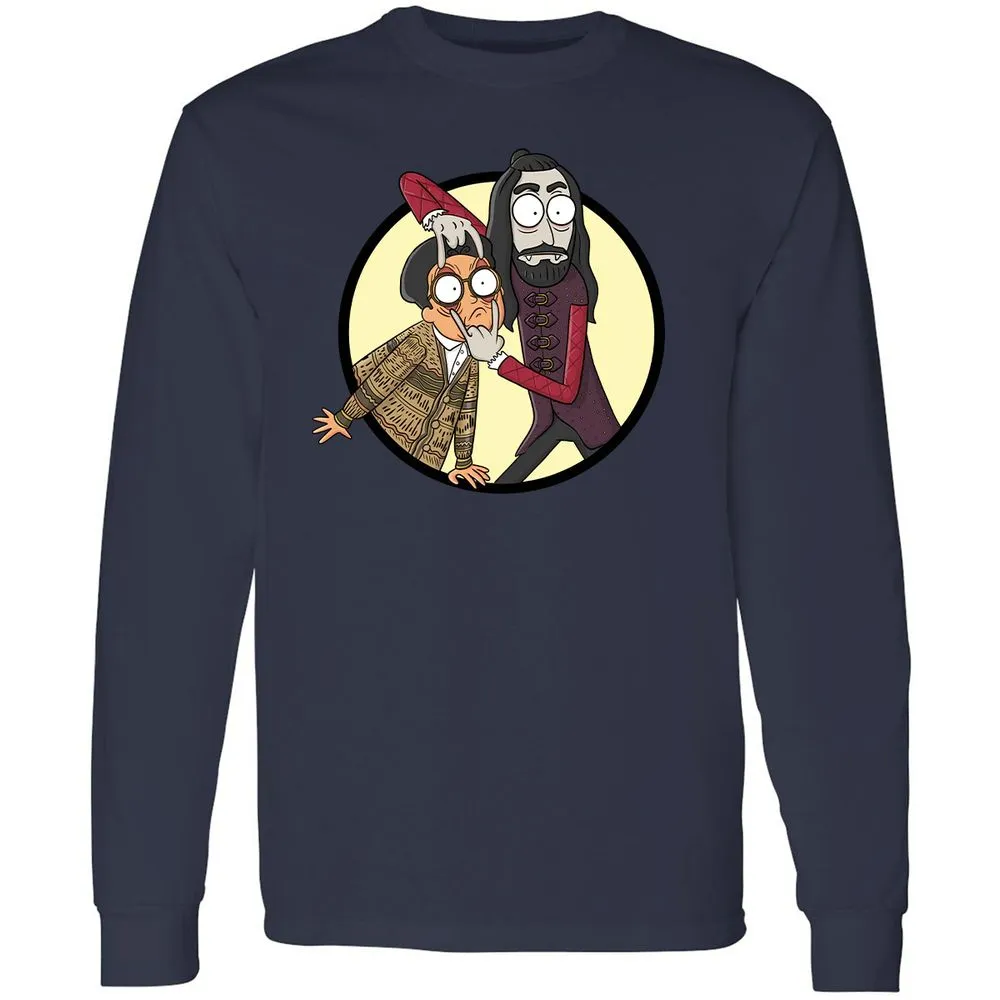 Long Sleeve T-Shirt - W6FMW62C - Navy - 2