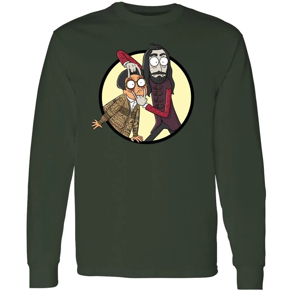 Long Sleeve T-Shirt - W6FMW62C - Forest Green - 4