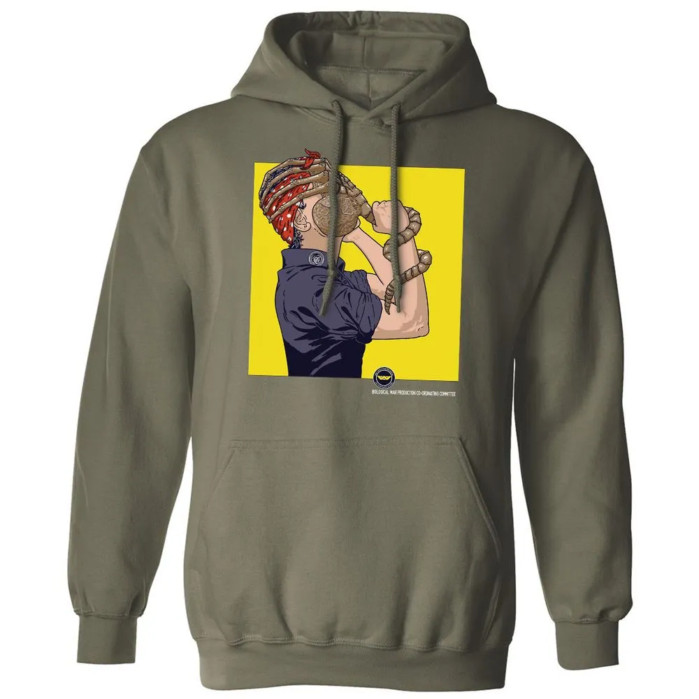 Classic Unisex Hoodie - KXB3ZNZN - Military Green - 4