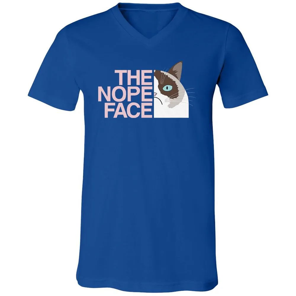 Unisex V-Neck T-Shirt - 6GLSHY9C - True Royal - 4