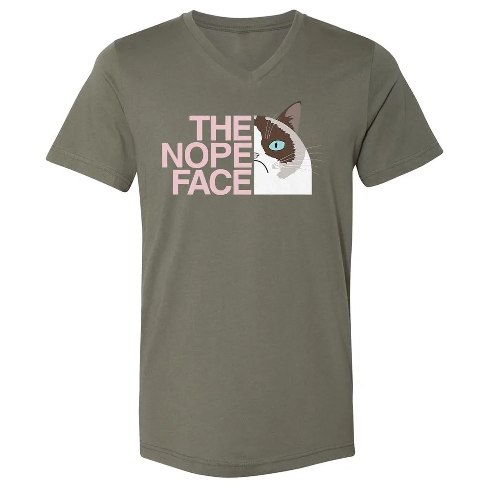 Unisex V-Neck T-Shirt - 6GLSHY9C - Military Green - 10