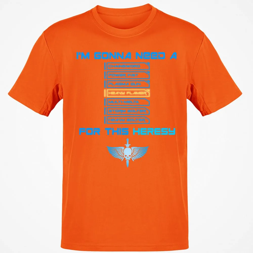 Classic Unisex T-Shirt - VVBBD5ZY - Orange - 8