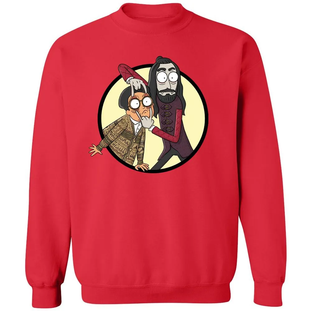 Classic Unisex Sweatshirt - 8QGTPZHX - Red - 5