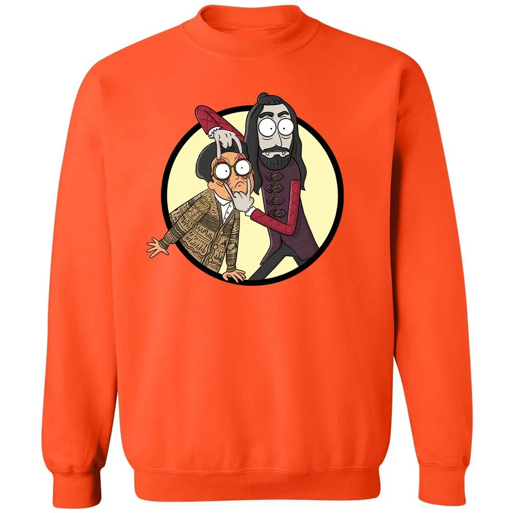Classic Unisex Sweatshirt - 8QGTPZHX - Orange - 10