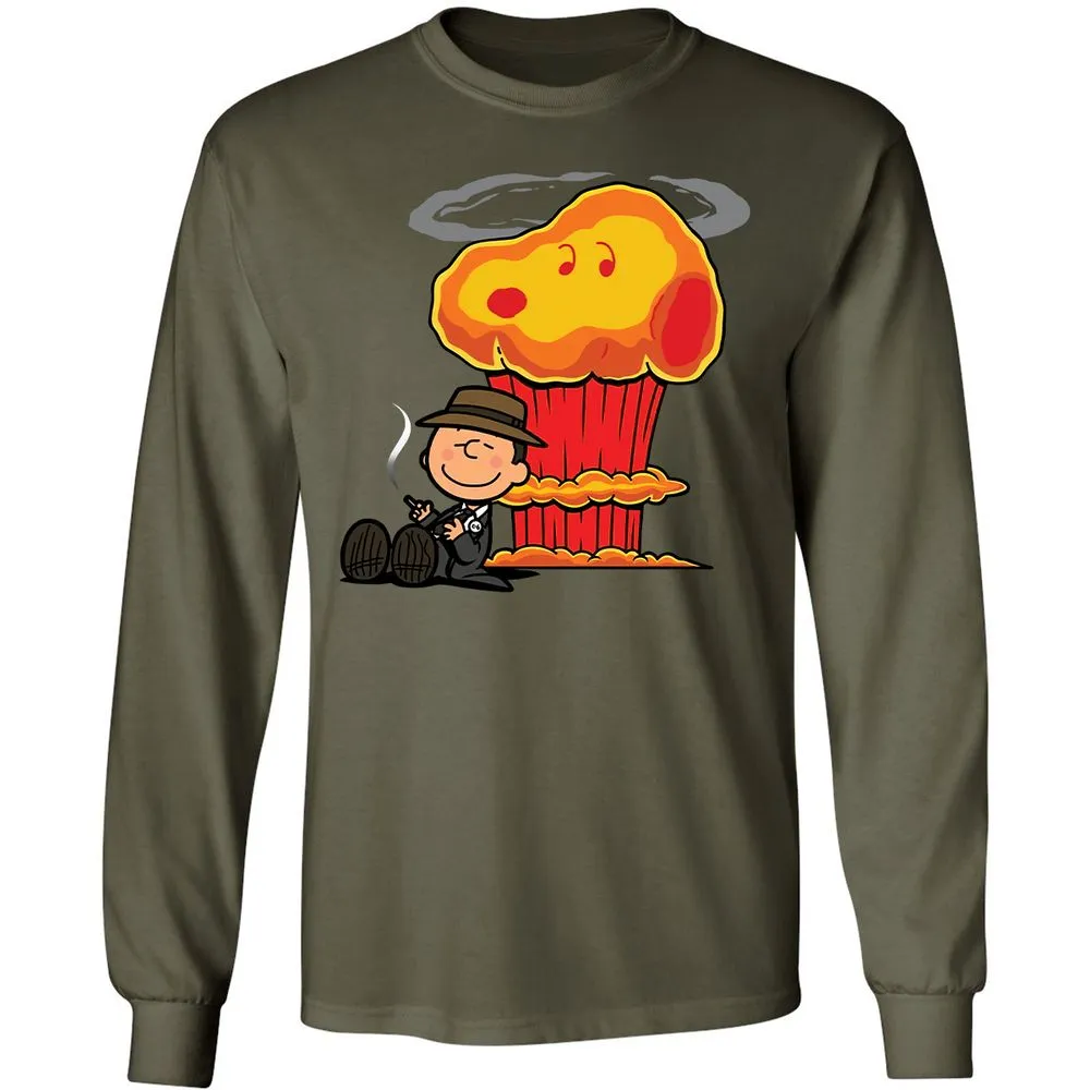 Long Sleeve T-Shirt - 3CUQQ5U8 - Military Green - 16