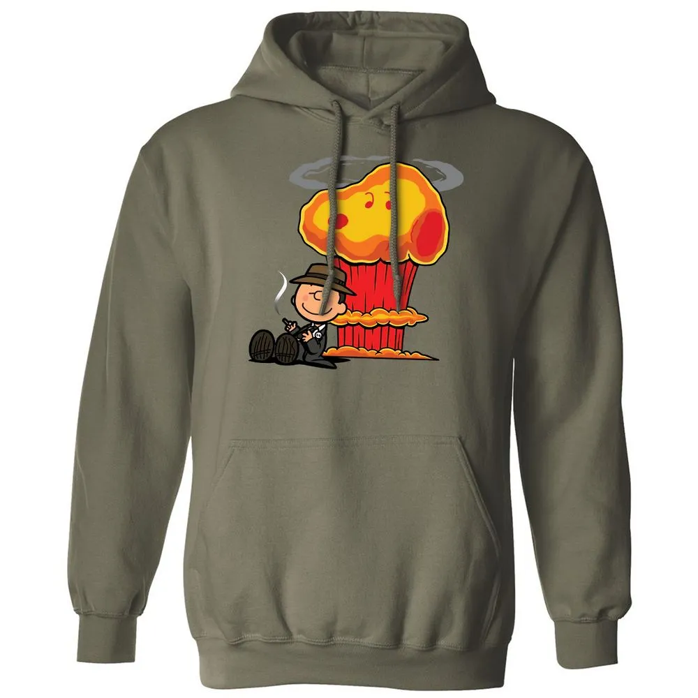 Classic Unisex Hoodie - QN4NGD7U - Military Green - 4