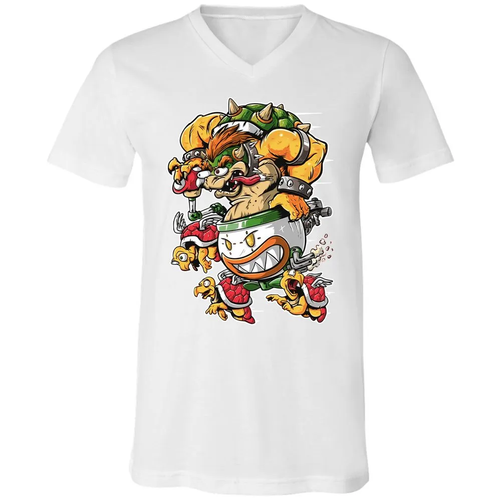 Unisex V-Neck T-Shirt - VS1SEVXJ - White - 5