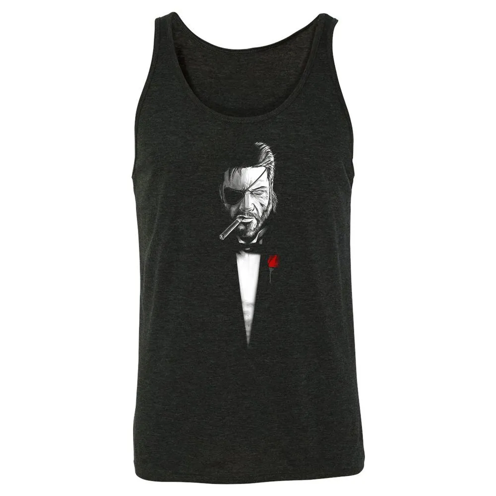 Unisex Jersey Tank - 1NS7HQVJ - Charcoal Black Triblend - 5