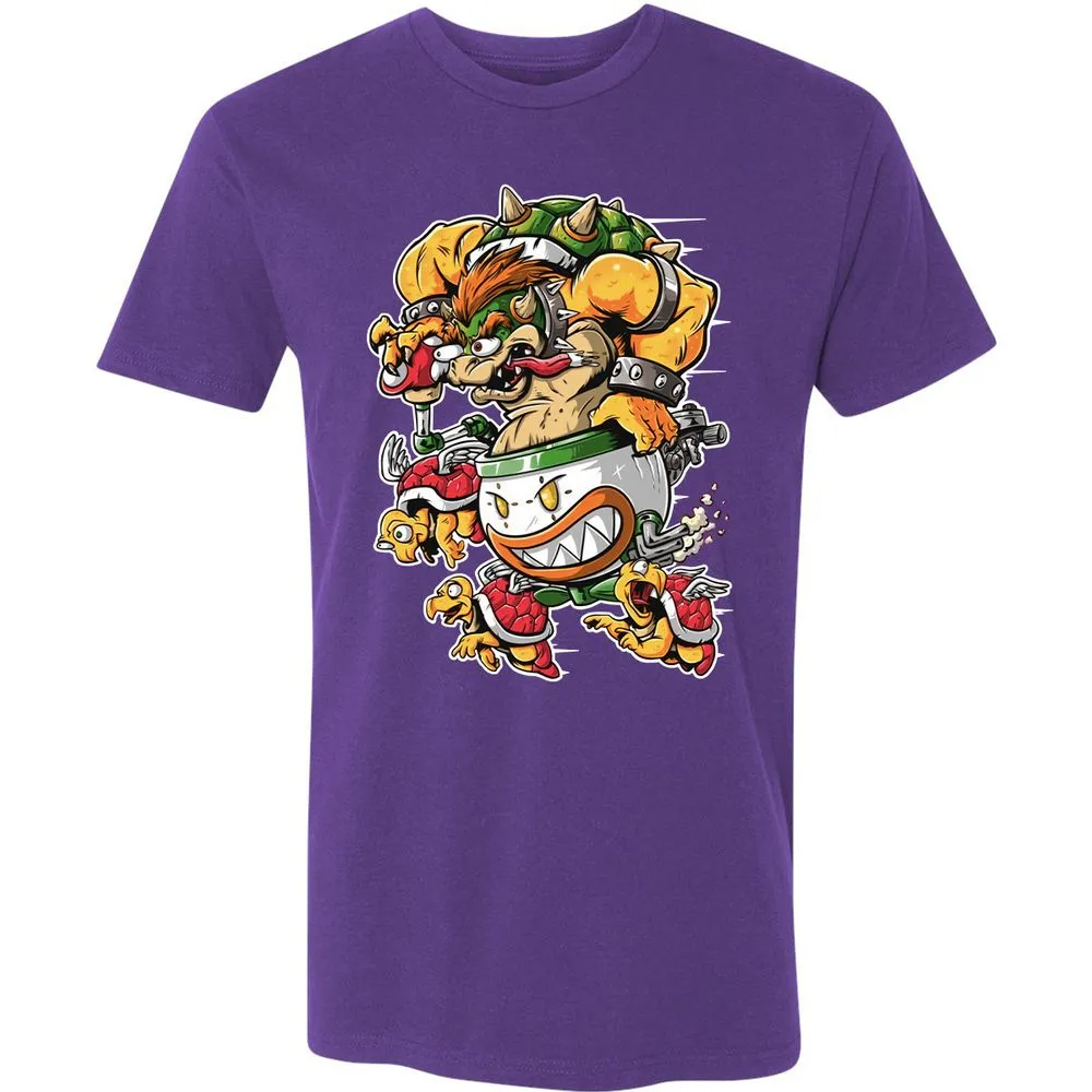 Premium Unisex T-Shirt - PGUUT7BW - Purple Rush - 7