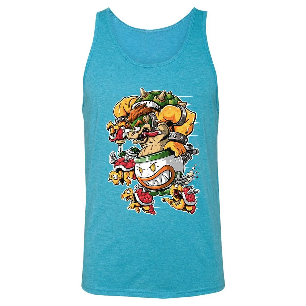 Unisex Jersey Tank - SS8XZYQP - Aqua Triblend - 3
