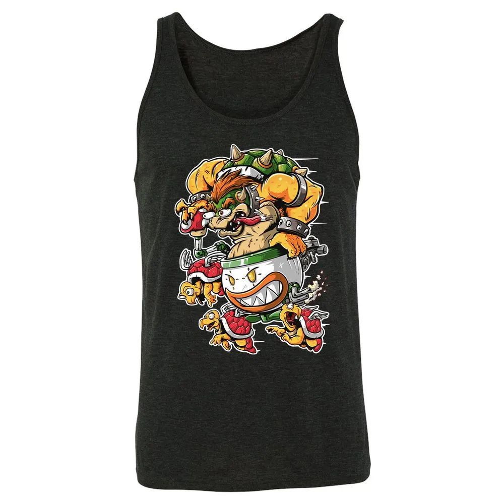 Unisex Jersey Tank - SS8XZYQP - Charcoal Black Triblend - 5