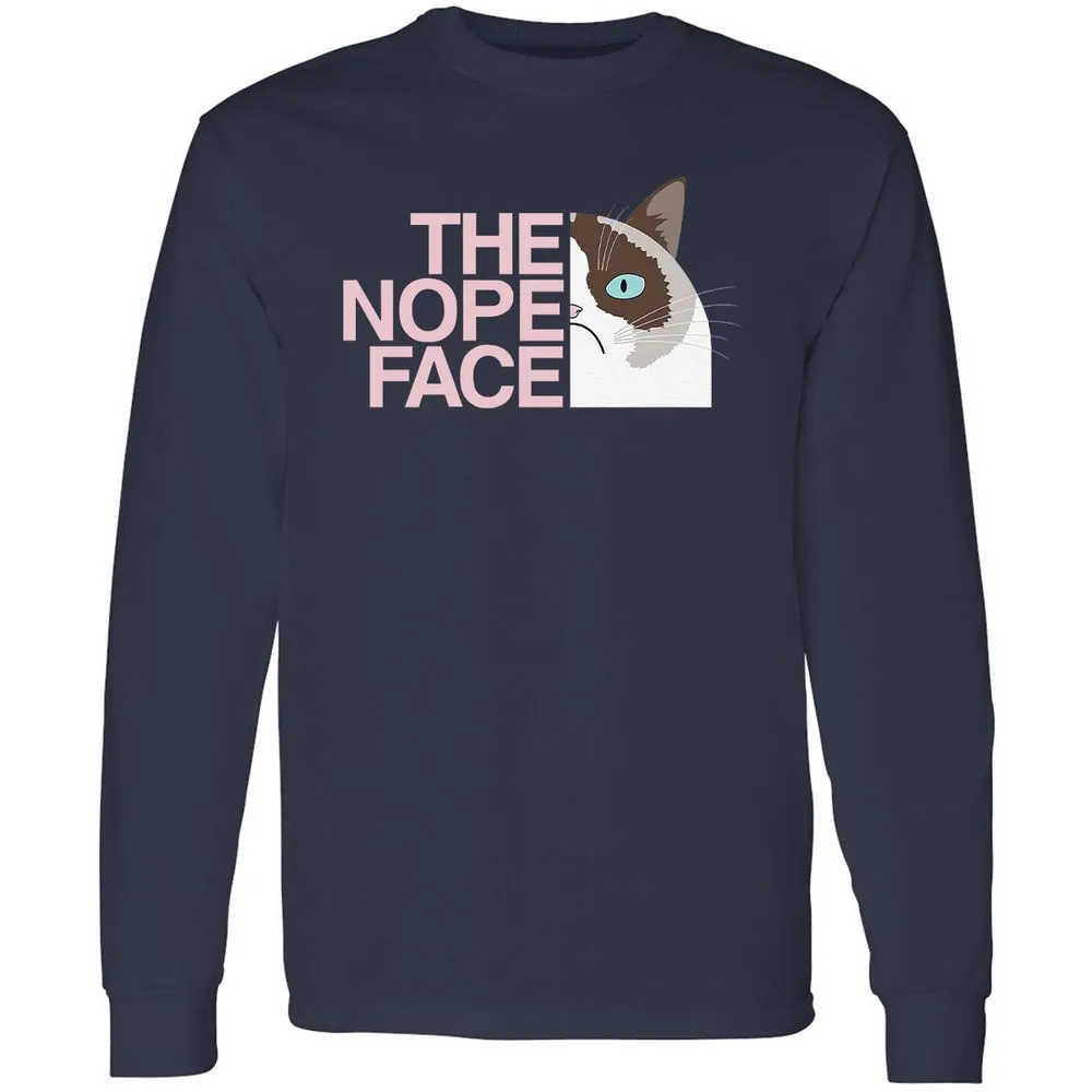 Long Sleeve T-Shirt - 8TW7F4MR - Navy - 2
