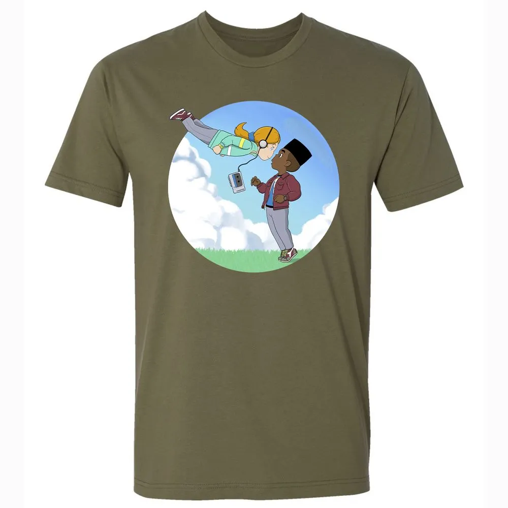 Premium Unisex T-Shirt - 3LGNVTGR - Military Green - 5