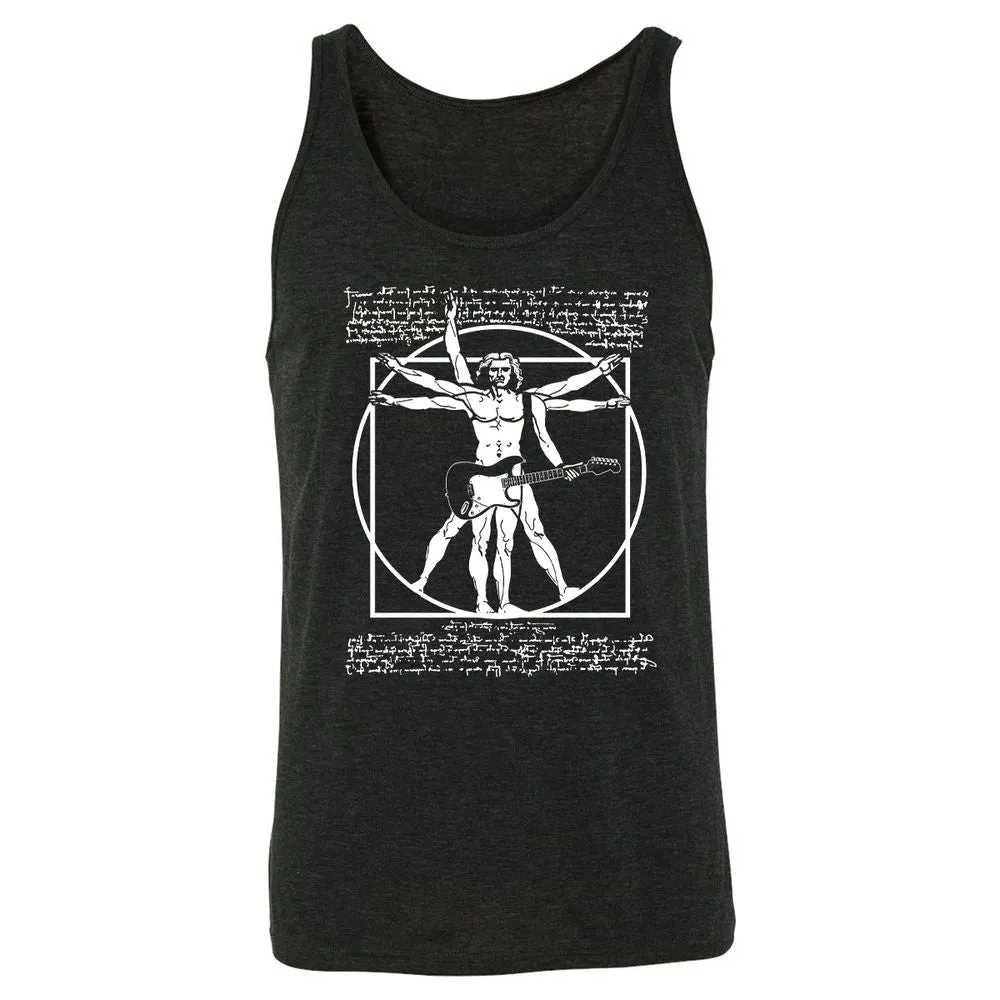 Unisex Jersey Tank - QB1WKAH5 - Charcoal Black Triblend - 5