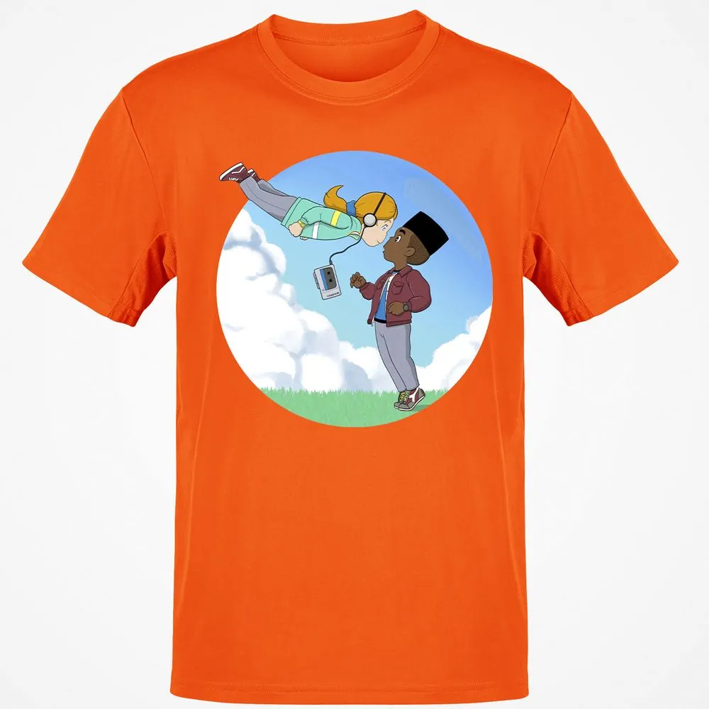 Classic Unisex T-Shirt - Y6QMV4UW - Orange - 8