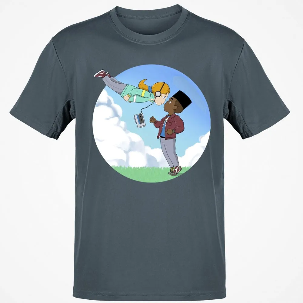 Classic Unisex T-Shirt - Y6QMV4UW - Charcoal - 3