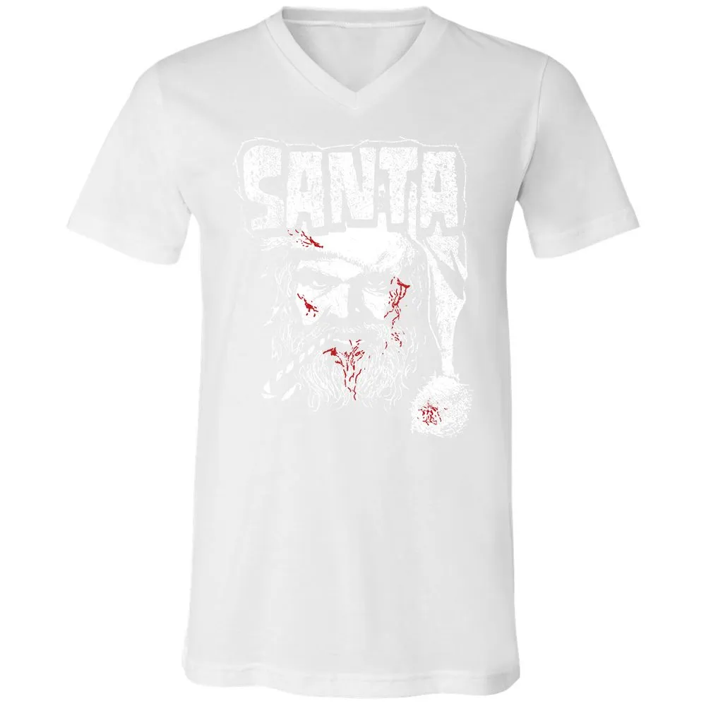 Unisex V-Neck T-Shirt - AT6QF4TE - White - 5