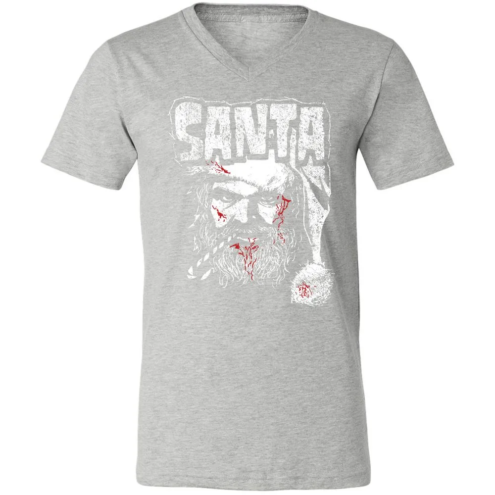 Unisex V-Neck T-Shirt - AT6QF4TE - Athletic Heather - 7
