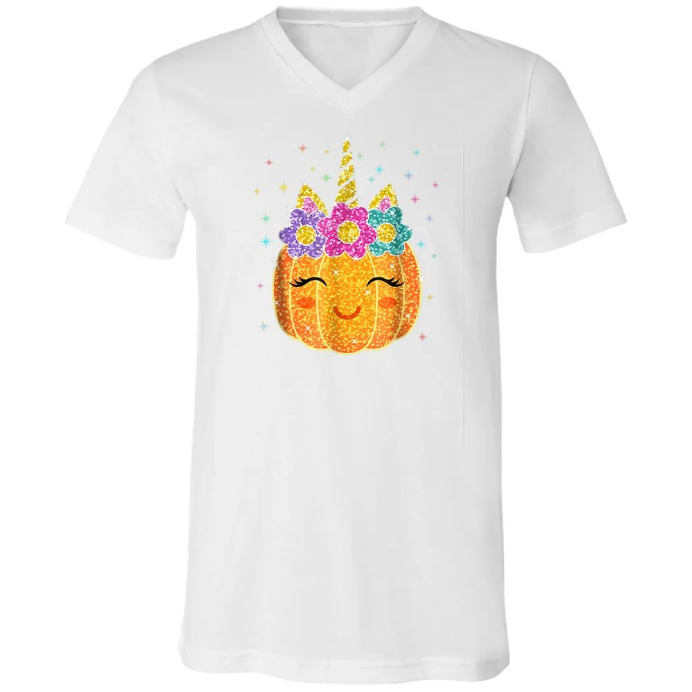 Unisex V-Neck T-Shirt - CXSYV6V6 - White - 5
