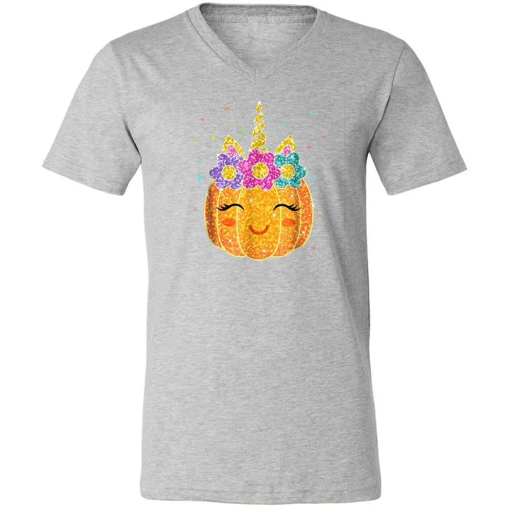 Unisex V-Neck T-Shirt - CXSYV6V6 - Athletic Heather - 7
