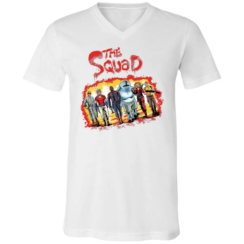 Unisex V-Neck T-Shirt - YGLSYGCN - White - 5