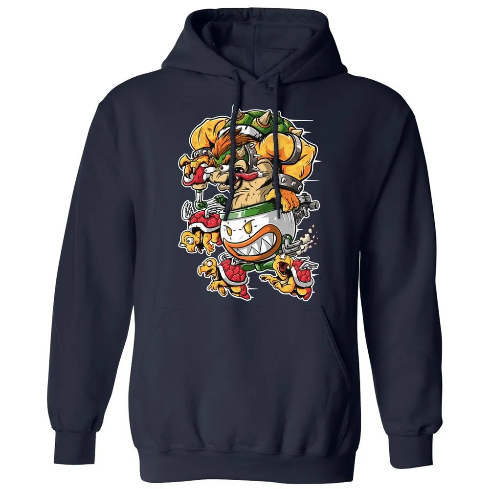 Classic Unisex Hoodie - Z3ELBDFN - Navy - 2