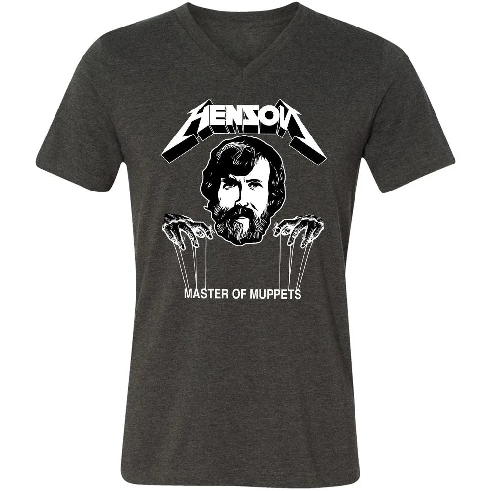 Unisex V-Neck T-Shirt - S5TXXMRJ - Dark Grey Heather - 8