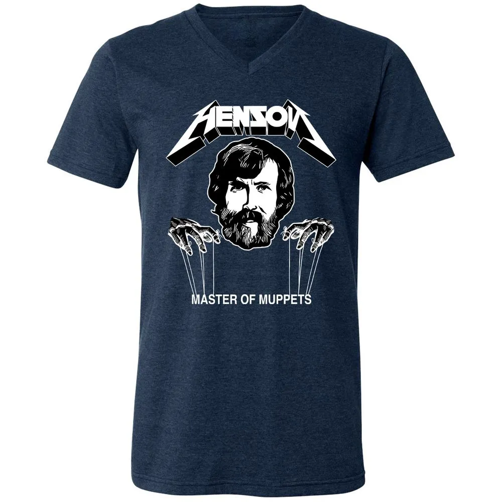 Unisex V-Neck T-Shirt - S5TXXMRJ - Heather Navy - 15