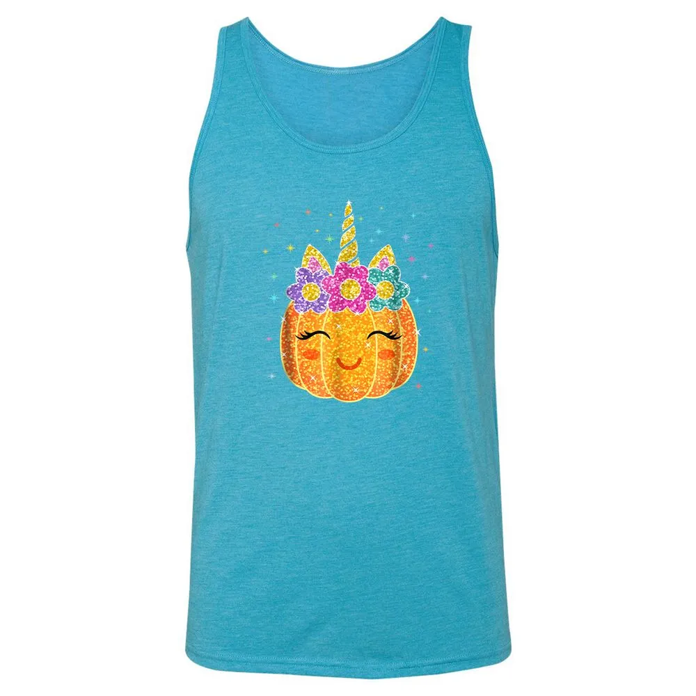 Unisex Jersey Tank - QZX3S4AF - Aqua Triblend - 3