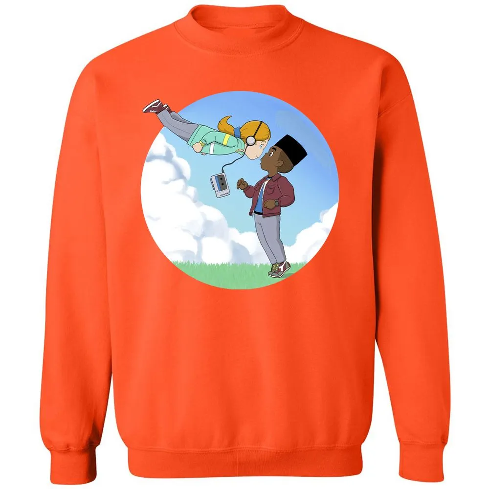 Classic Unisex Sweatshirt - Z8NKBKWB - Orange - 10