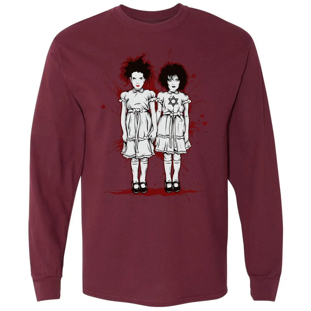 Long Sleeve T-Shirt - 5YXBCERH - Maroon - 11