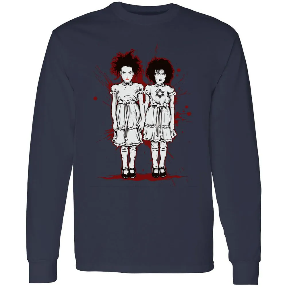 Long Sleeve T-Shirt - 5YXBCERH - Navy - 2
