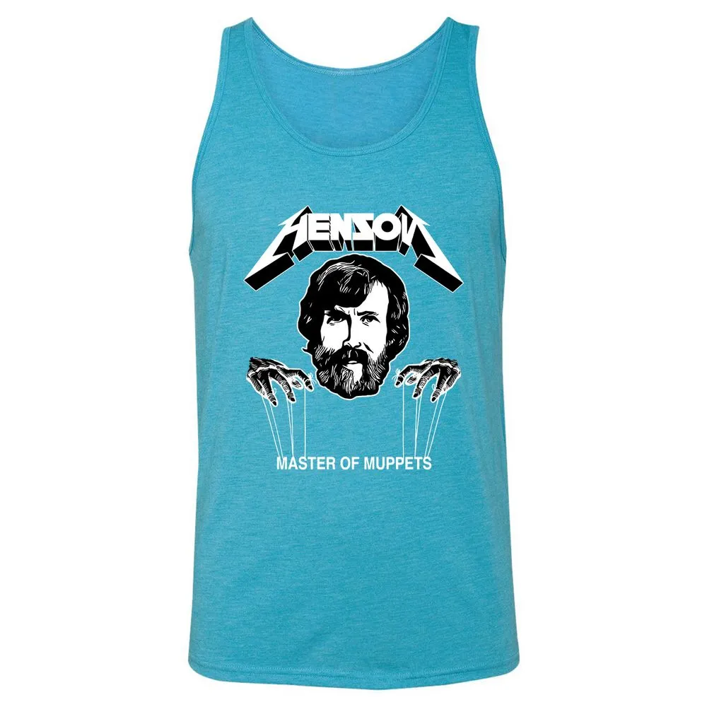 Unisex Jersey Tank - N883K8PM - Aqua Triblend - 3