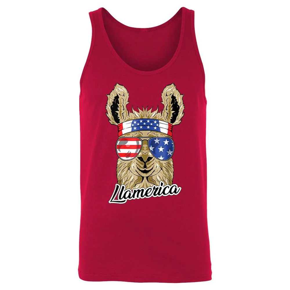 Unisex Jersey Tank - HTTXUFYA - Red - 11