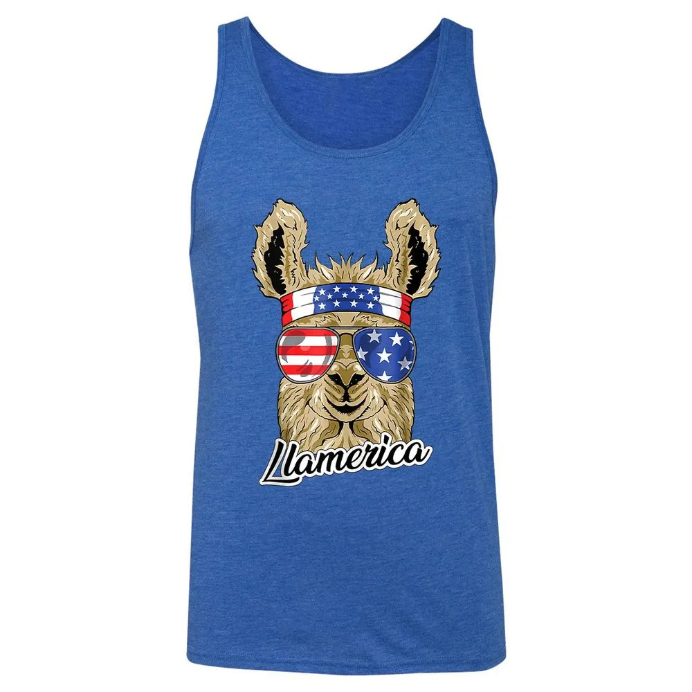 Unisex Jersey Tank - HTTXUFYA - True Royal Triblend - 12