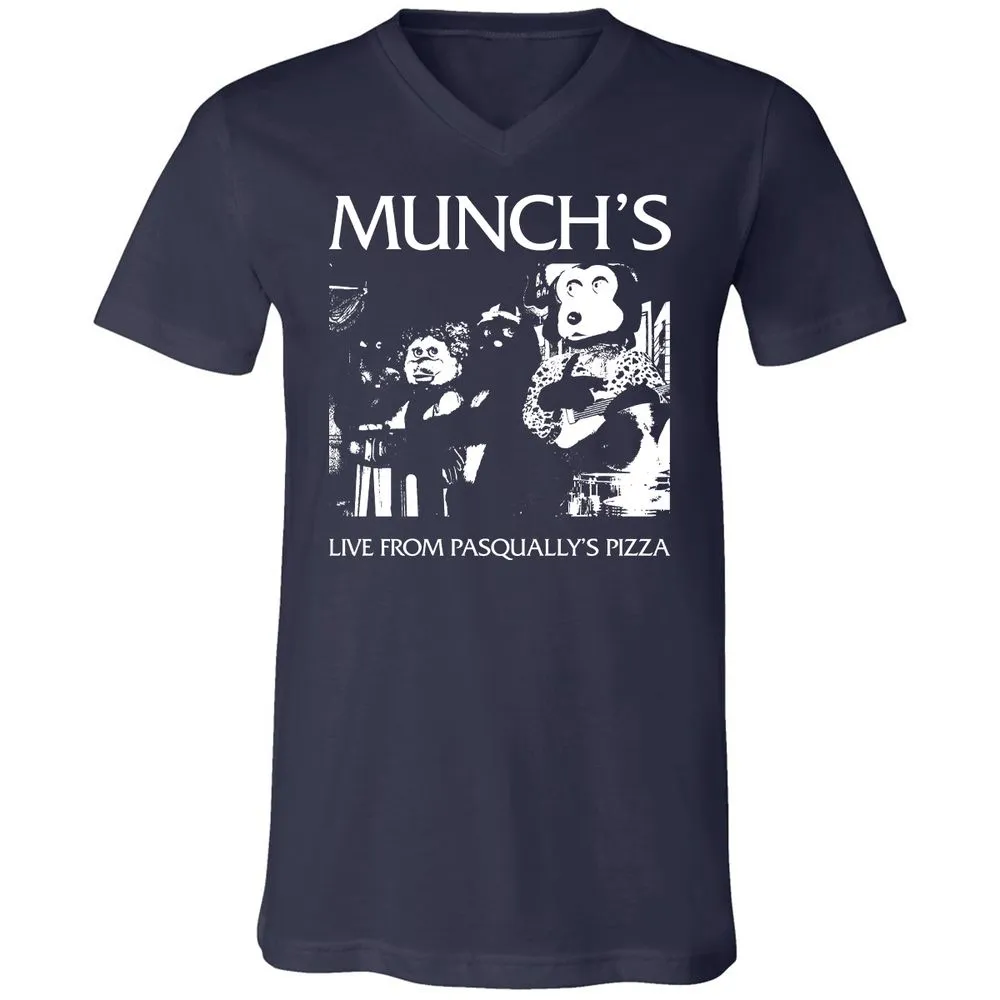 Unisex V-Neck T-Shirt - 77PBSNG3 - Navy - 2