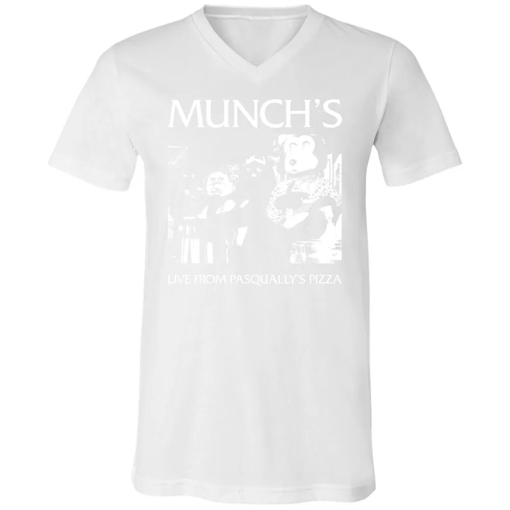 Unisex V-Neck T-Shirt - 77PBSNG3 - White - 5