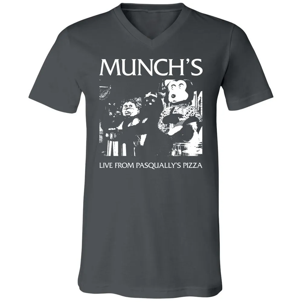 Unisex V-Neck T-Shirt - 77PBSNG3 - Asphalt - 12