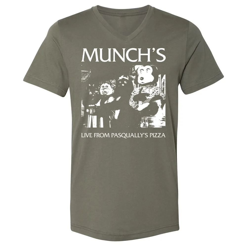 Unisex V-Neck T-Shirt - 77PBSNG3 - Military Green - 10