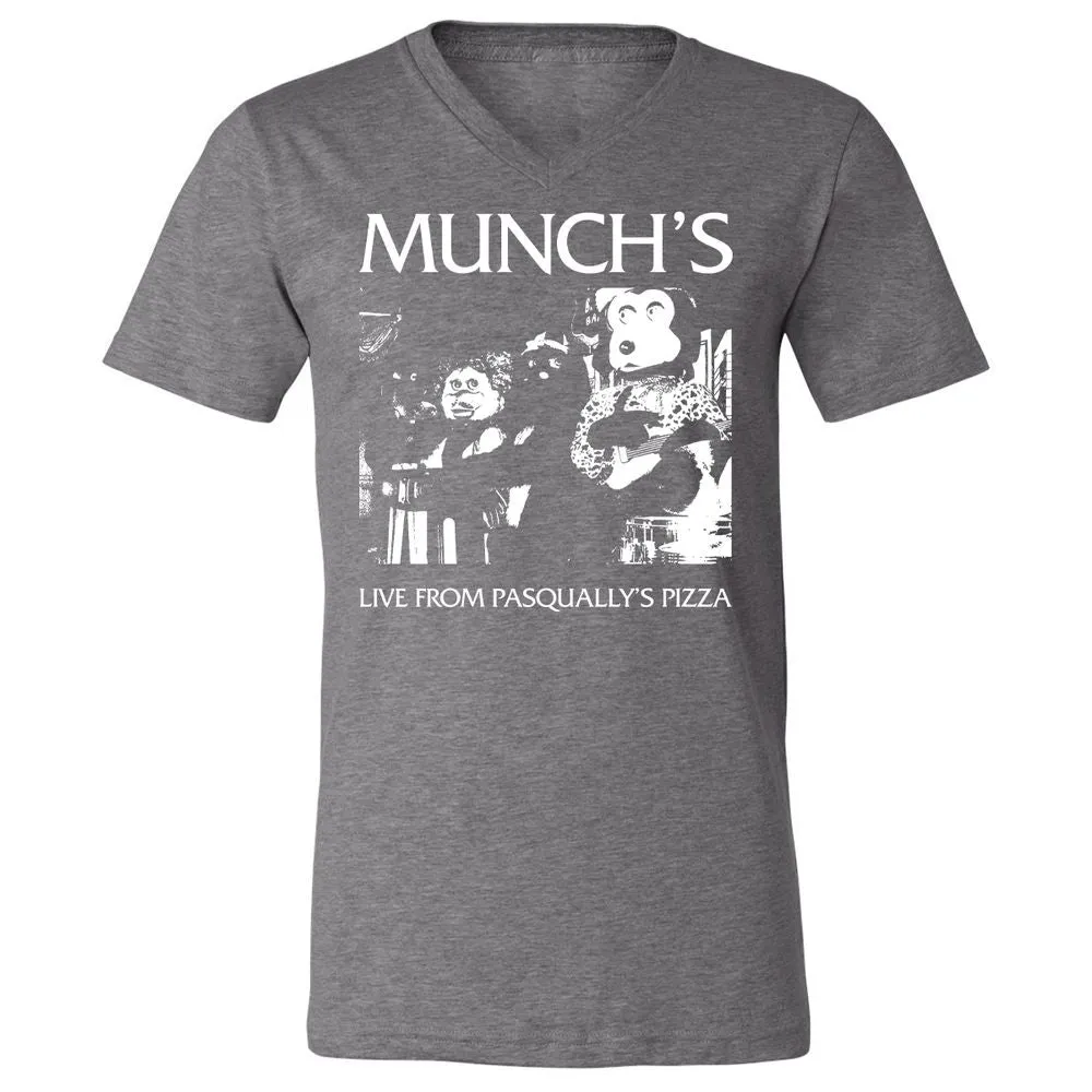 Unisex V-Neck T-Shirt - 77PBSNG3 - Deep Heather - 13
