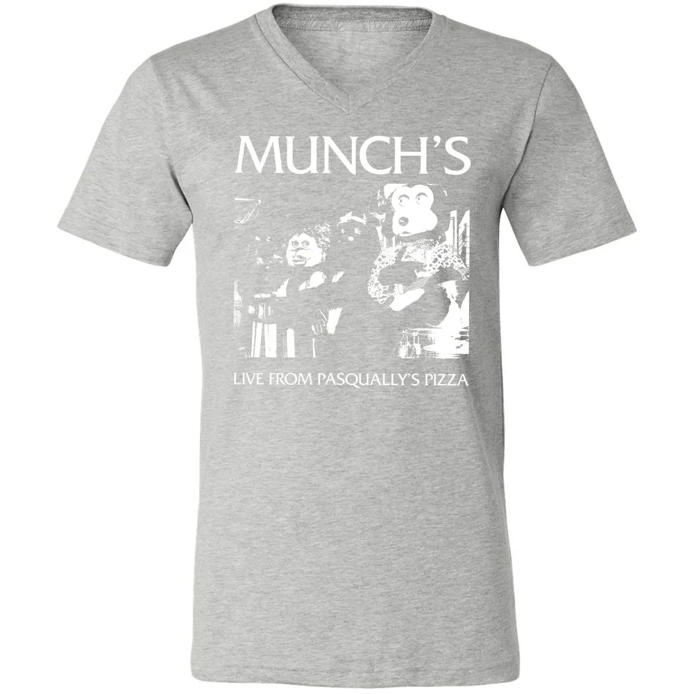 Unisex V-Neck T-Shirt - 77PBSNG3 - Athletic Heather - 7