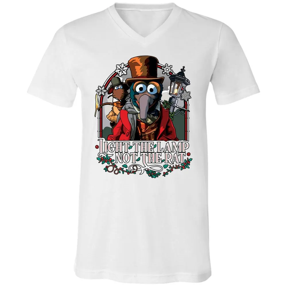 Unisex V-Neck T-Shirt - F2BNUMAW - White - 5