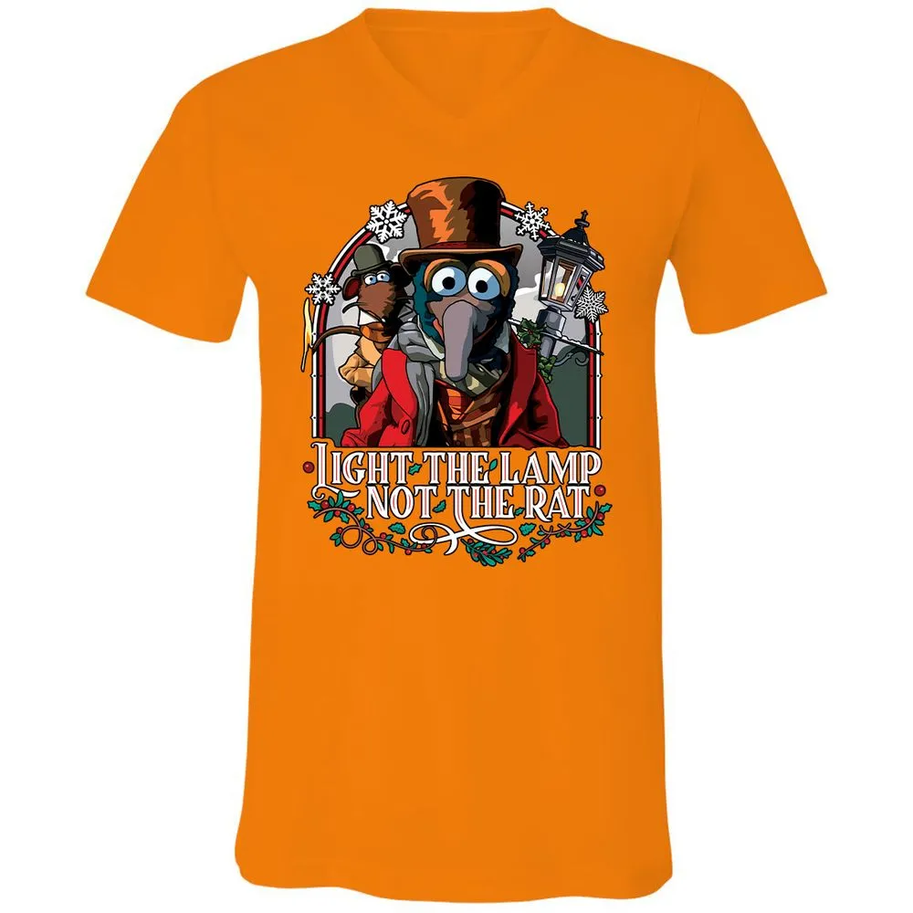 Unisex V-Neck T-Shirt - F2BNUMAW - Orange - 11