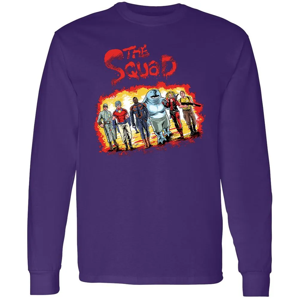 Long Sleeve T-Shirt - CKQFLPCE - Purple - 13