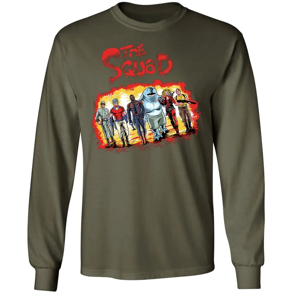 Long Sleeve T-Shirt - CKQFLPCE - Military Green - 16