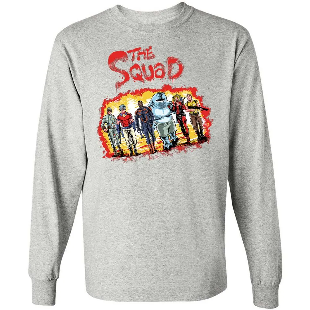 Long Sleeve T-Shirt - CKQFLPCE - Ash - 7